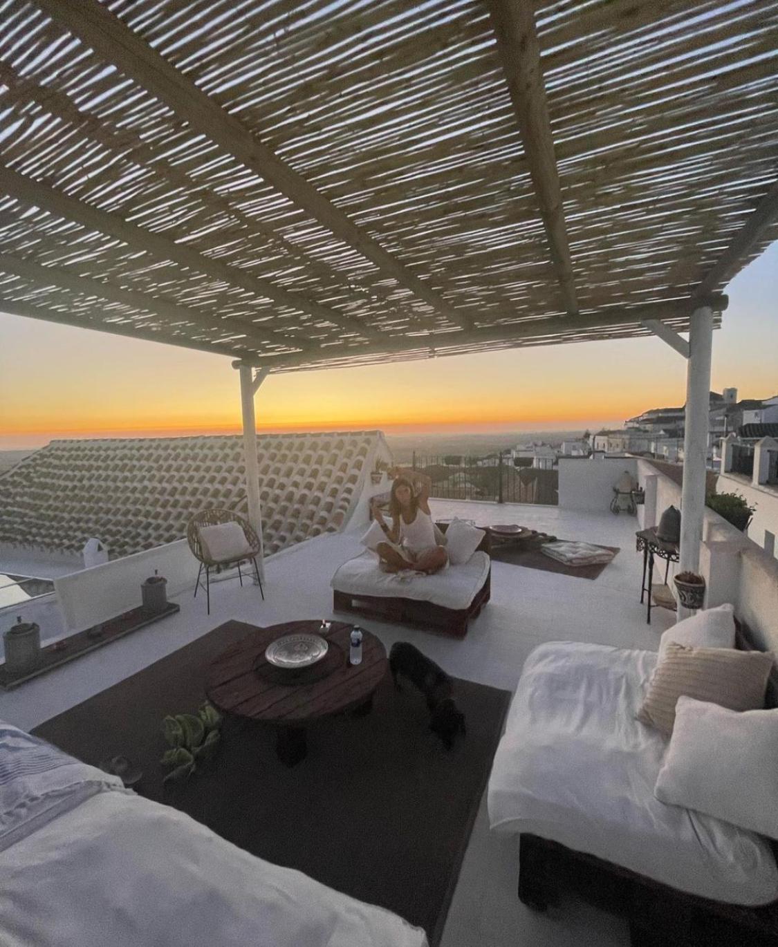 לינה וארוחת בוקר מדינה סידוניה Casa Antigua - Terraza Con Vistas Al Mar מראה חיצוני תמונה